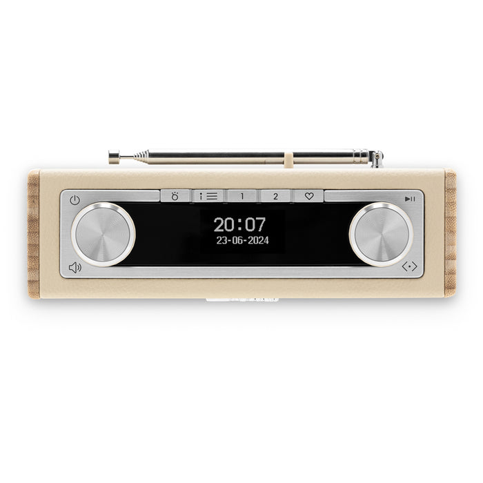 Roberts Rambler Uno DAB DAB+ FM RDS Bluetooth Digital Radio Pastel Cream Pastel Cream