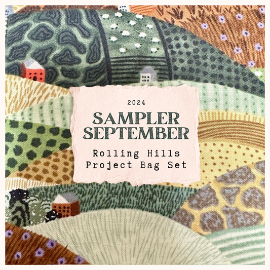 Rolling Hills Project Bag Set - Sampler September 2024