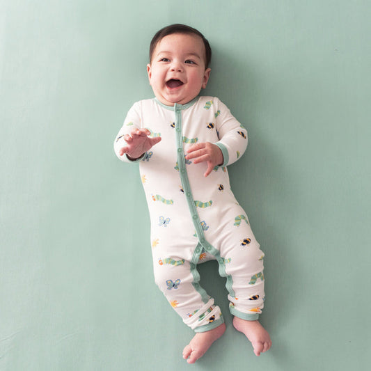 Kyte Baby Snap Romper Romper in The Very Hungry Caterpillar™ and Friends