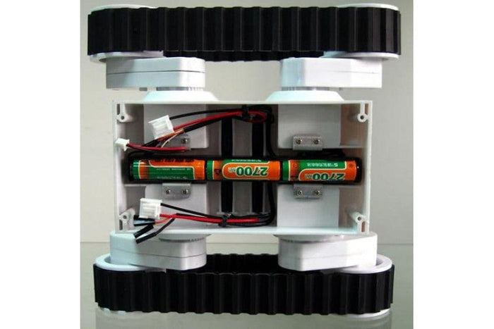 Rover 5 Tank Chassis (2 motors with 2 Encoders) [Discontinued] by Dagu - The Pi Hut
