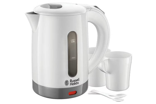 Russell Hobbs 0.85L Compact Travel Kettle - White | 23840