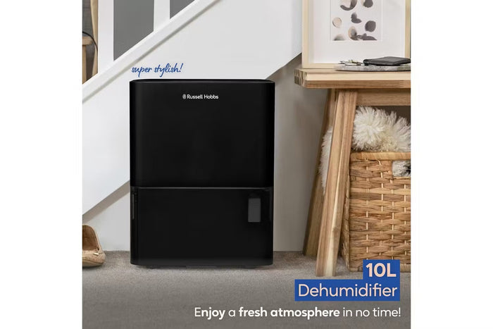 Russell Hobbs 10L Dehumidifier - Black | RHDH1001B