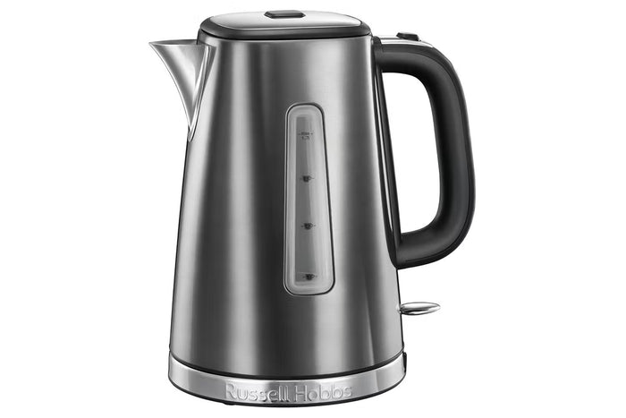 Russell Hobbs 1.7L Luna Quiet Boil Kettle - Grey | 23211