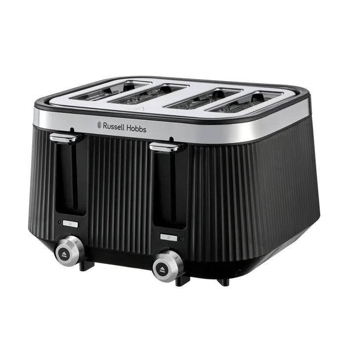 Russell Hobbs Brontë 4-Slice Toaster - Black | 26770