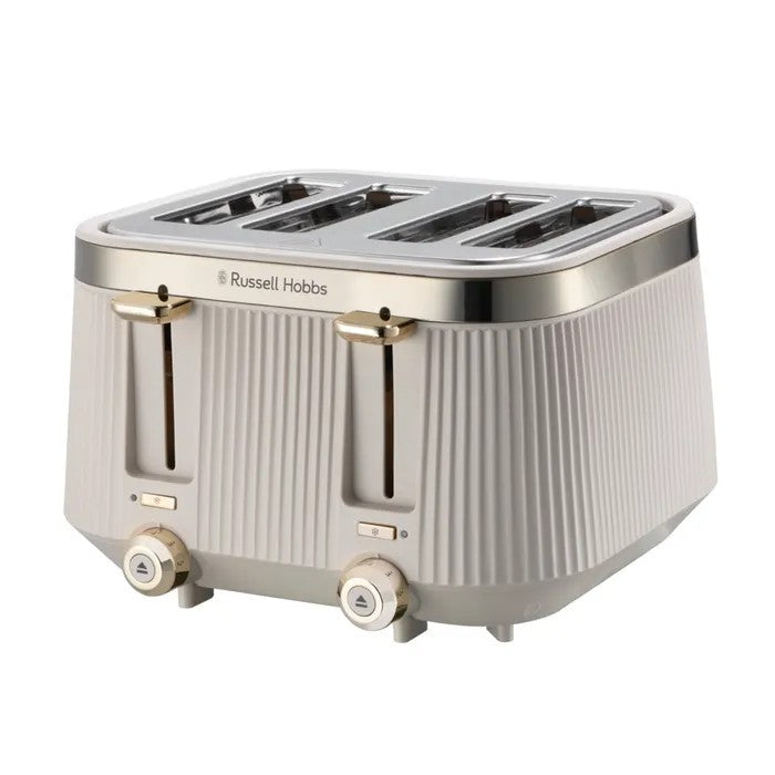 Russell Hobbs Brontë 4-Slice Toaster - Stone | 26771