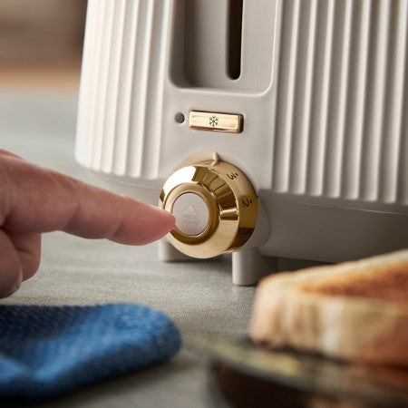 Russell Hobbs Brontë 4-Slice Toaster - Stone | 26771