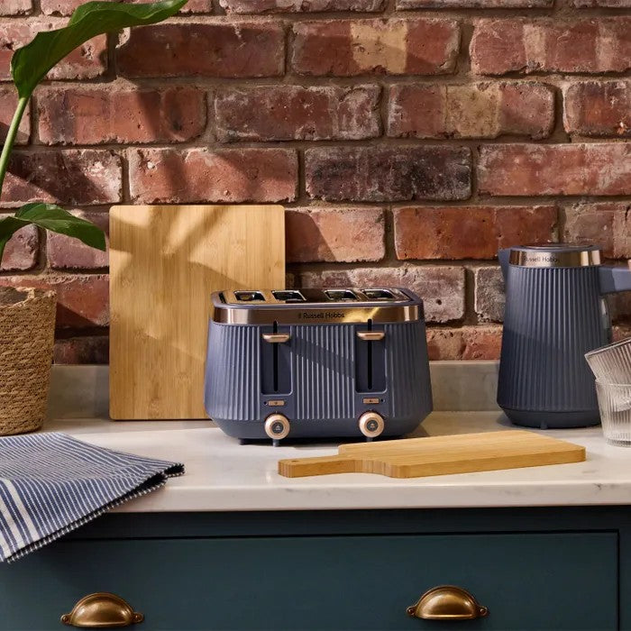 Russell Hobbs Brontë 4 Slice Toaster Soft - Navy | 26772