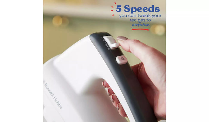 Russell Hobbs Go Create Electric Hand Mixer - White | 27520