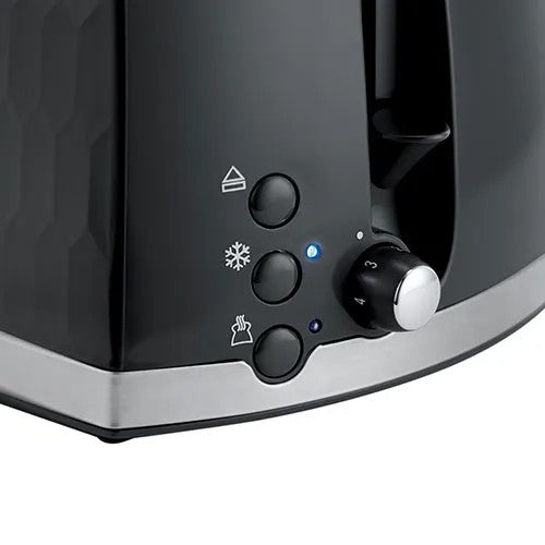 Russell Hobbs Honeycomb 2-Slice Toaster - Black | 26061