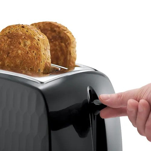 Russell Hobbs Honeycomb 2-Slice Toaster - Black | 26061
