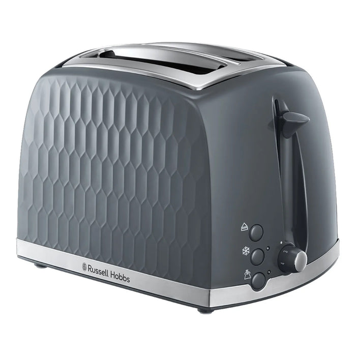 Russell Hobbs Honeycomb 2-Slice Toaster - Grey | 26063