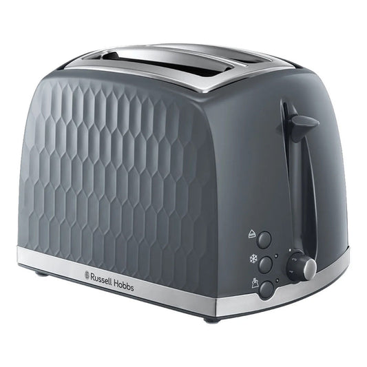 Russell Hobbs Honeycomb 2-Slice Toaster - Grey | 26063