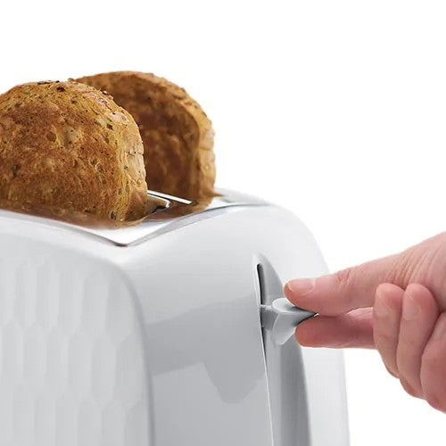 Russell Hobbs Honeycomb 2-Slice Toaster - White | 26060