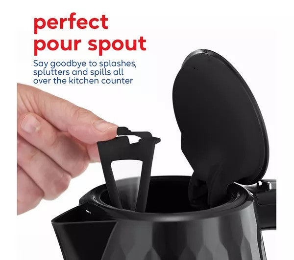 Russell Hobbs Honeycomb Jug Kettle - Black | 26051