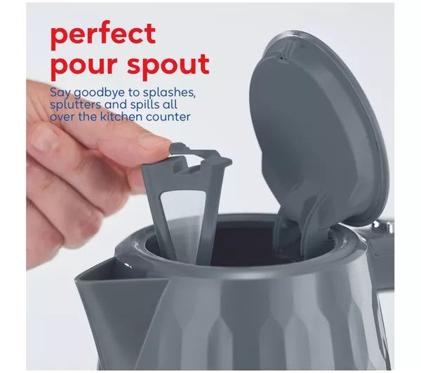 Russell Hobbs Honeycomb Jug Kettle - Grey | 26053