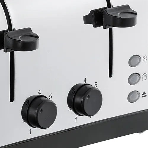 Russell Hobbs Stainless Steel 4-Slice Toaster - Cream | 28363