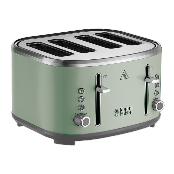 Russell Hobbs Stylevia 4-Slice Toaster - Sage Green | 26294