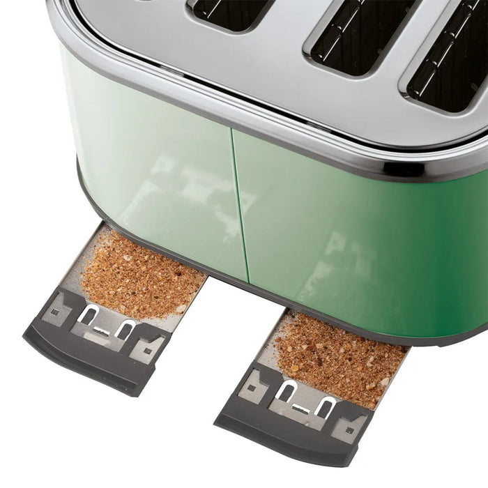 Russell Hobbs Stylevia 4-Slice Toaster - Sage Green | 26294