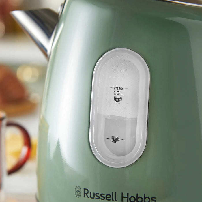 Russell Hobbs Stylevia Kettle Sage Green | 28134