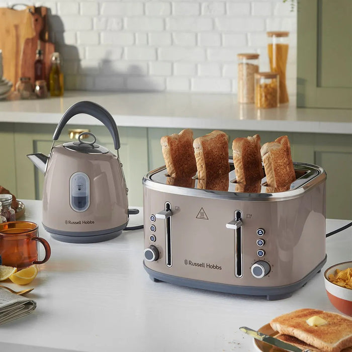 Russell Hobbs Stylevia Mocha 4-Slice Toaster | 26293