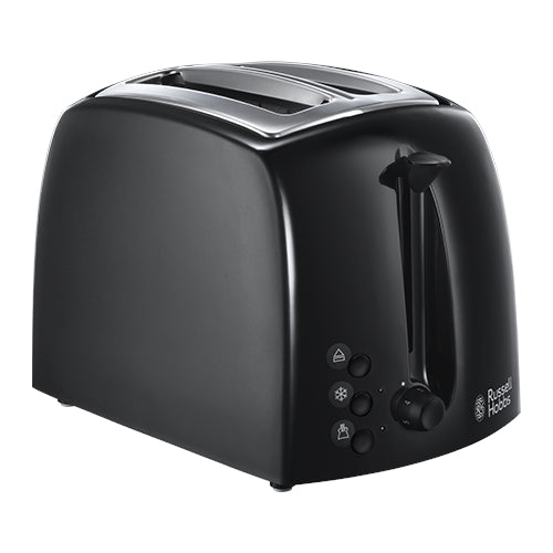 Russell Hobbs Textures 2-Slice Toaster - Black |  21641