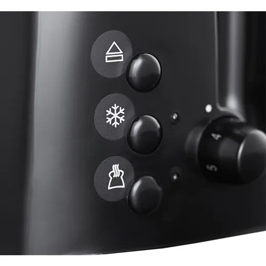 Russell Hobbs Textures 2-Slice Toaster - Black |  21641