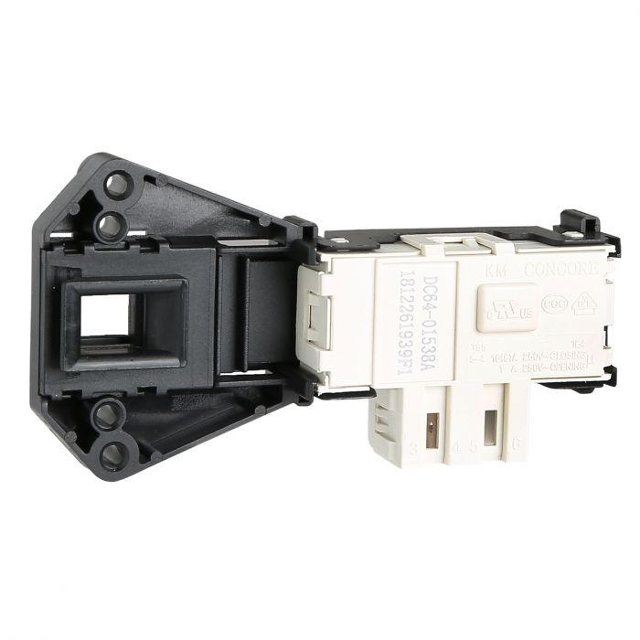 Samsung Genuine Door Interlock: KM Concore ZV-446L5 - DC6401538A | WF1, WF6, WF7, WF8, WF9, WF0, WD