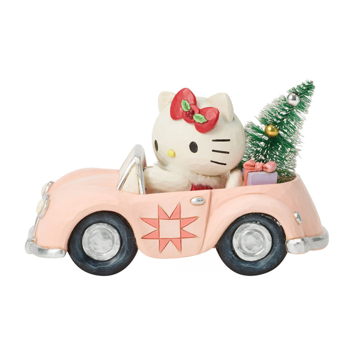 Sanrio by Jim Shore | Hello Kitty Christmas Car | Figurine