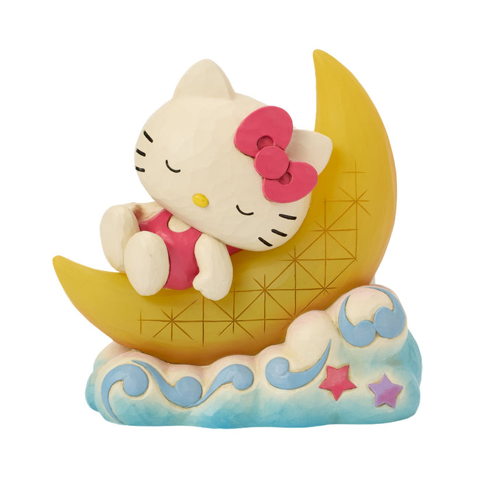 Sanrio by Jim Shore | Hello Kitty on LED Moon | Figurine