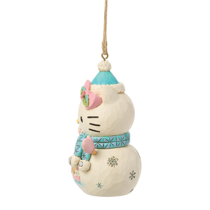 Sanrio by Jim Shore | Hello Kitty Snowman Orn | Hanging Ornament