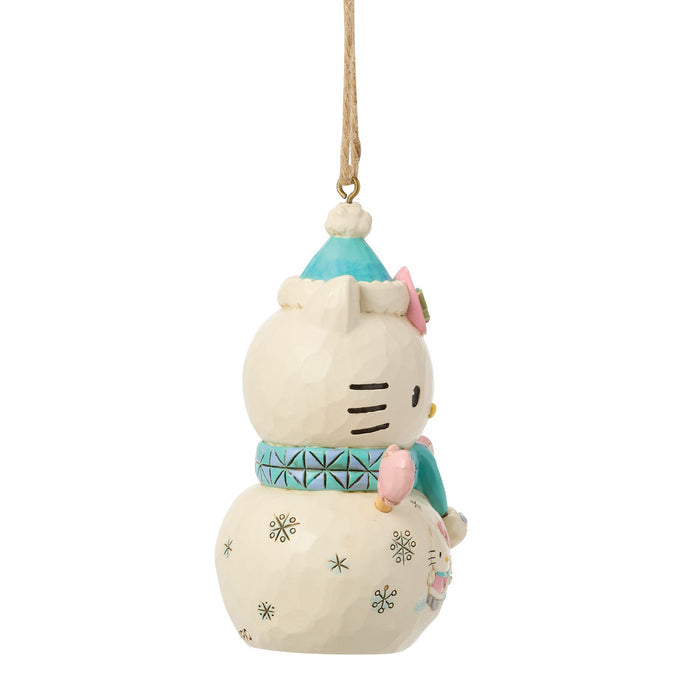 Sanrio by Jim Shore | Hello Kitty Snowman Orn | Hanging Ornament
