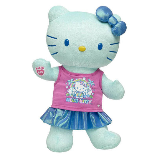 Sanrio® Summer Waves Hello Kitty® Plush with Summer Outfit - Build-A-Bear Workshop Australia