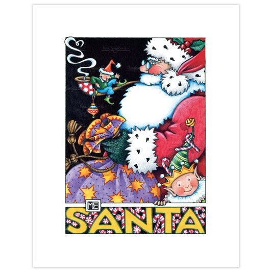 Santa Fine Art Print