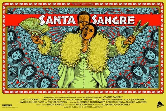 Santa Sangre Florian Bertmer poster