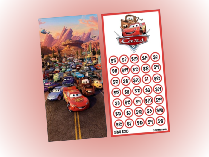 Savings Insert & Envelope Bundle | Cars