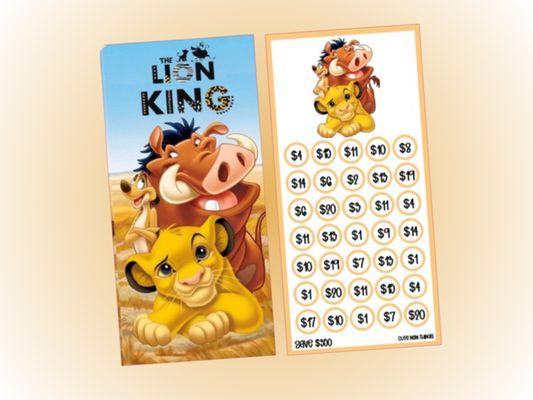 Savings Insert & Envelope Bundle | Lion