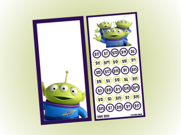 Savings Insert & Envelope Bundle | Toy Aliens