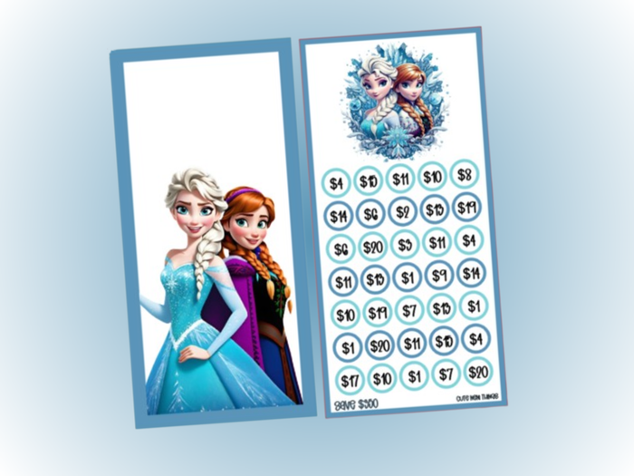 Savings Insert & Envelope Bundle | Winter Sisters