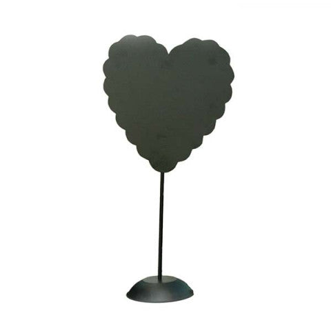Scalloped Heart Board w/ Stand