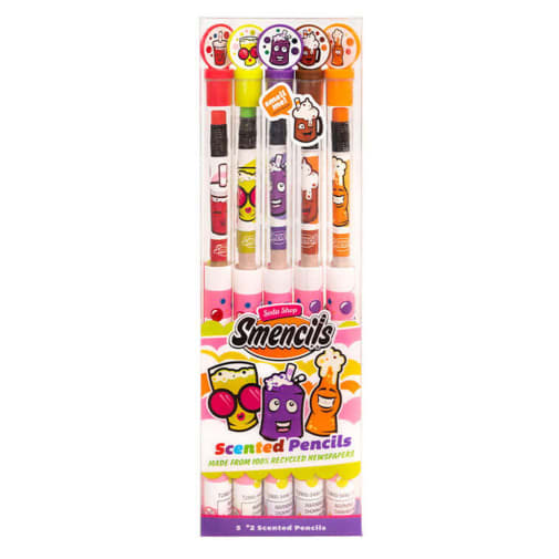 Scentco Smencils Soda Shop Scented Pencils - 5 Pack