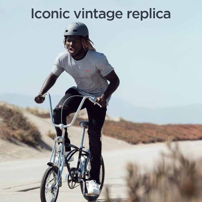 Schwinn Classic Old School Krate Bike 16inch Front Wheel And 20inch Rear Wheel Spring Fork Coal