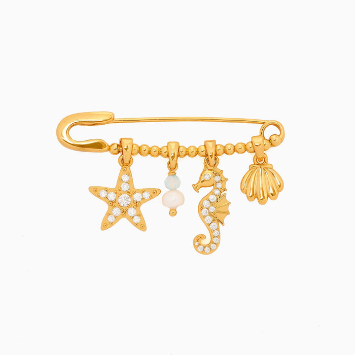 Sea Treasures Brooch Pin