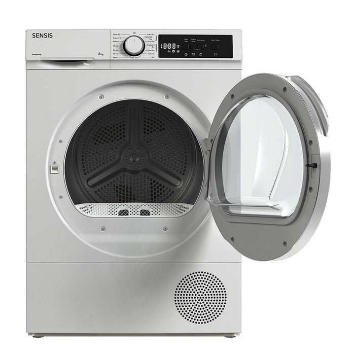 Sensis TDHF018A2W 8kg Heat Pump Tumble Dryer White 8kg