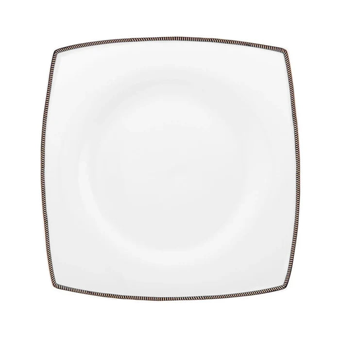 Service de table Karaca Fine Pearl Norma pour 12 personnes, 62 pièces carrées/rectangulaires