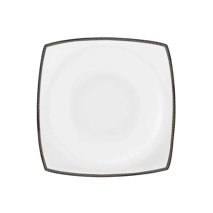 Service de table Karaca Fine Pearl Norma pour 12 personnes, 62 pièces carrées/rectangulaires