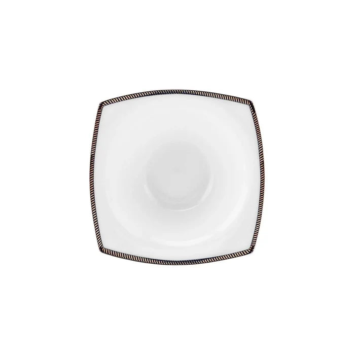 Service de table Karaca Fine Pearl Norma pour 12 personnes, 62 pièces carrées/rectangulaires