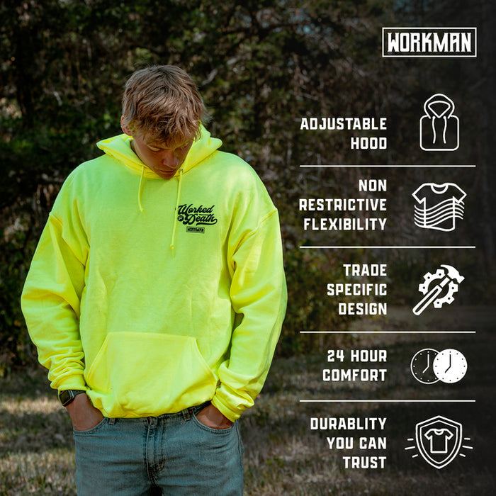 Shake Hands With Danger - Hoodie (Hi-Vis)