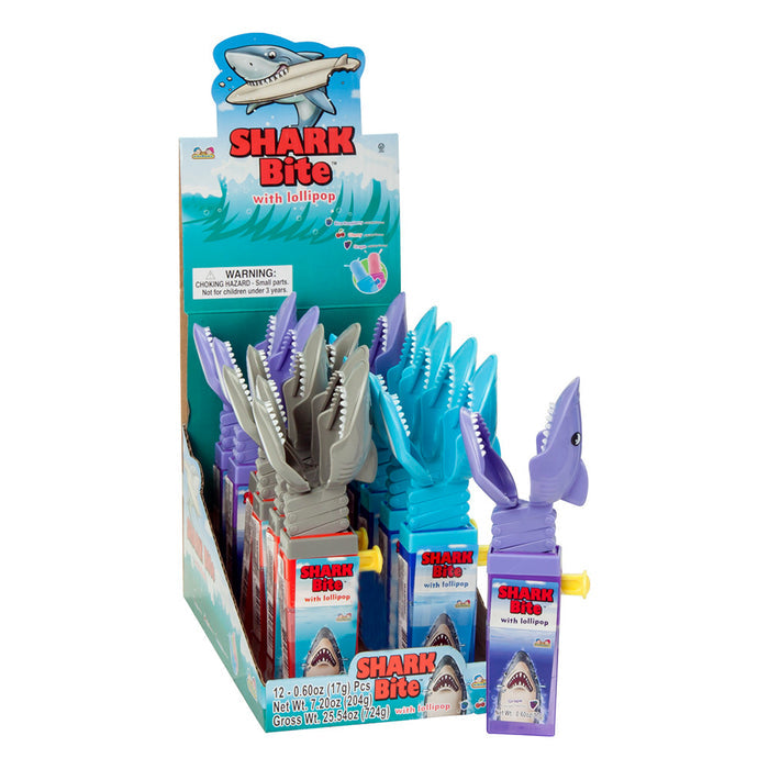 Shark Bite Lollipop 0.6oz - 12ct
