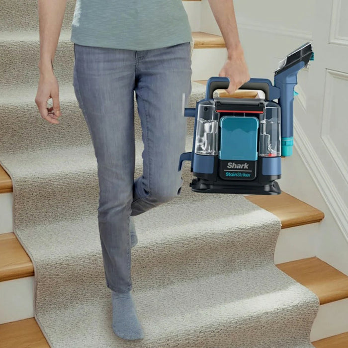 Shark Portable StainStriker Stain & Spot Cleaner - Nordic Blue Non-Met | PX200UK from Shark - DID Electrical