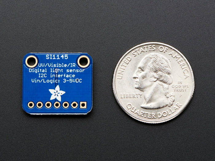 SI1145 Digital UV Index / IR / Visible Light Sensor [Discontinued] by Adafruit - The Pi Hut